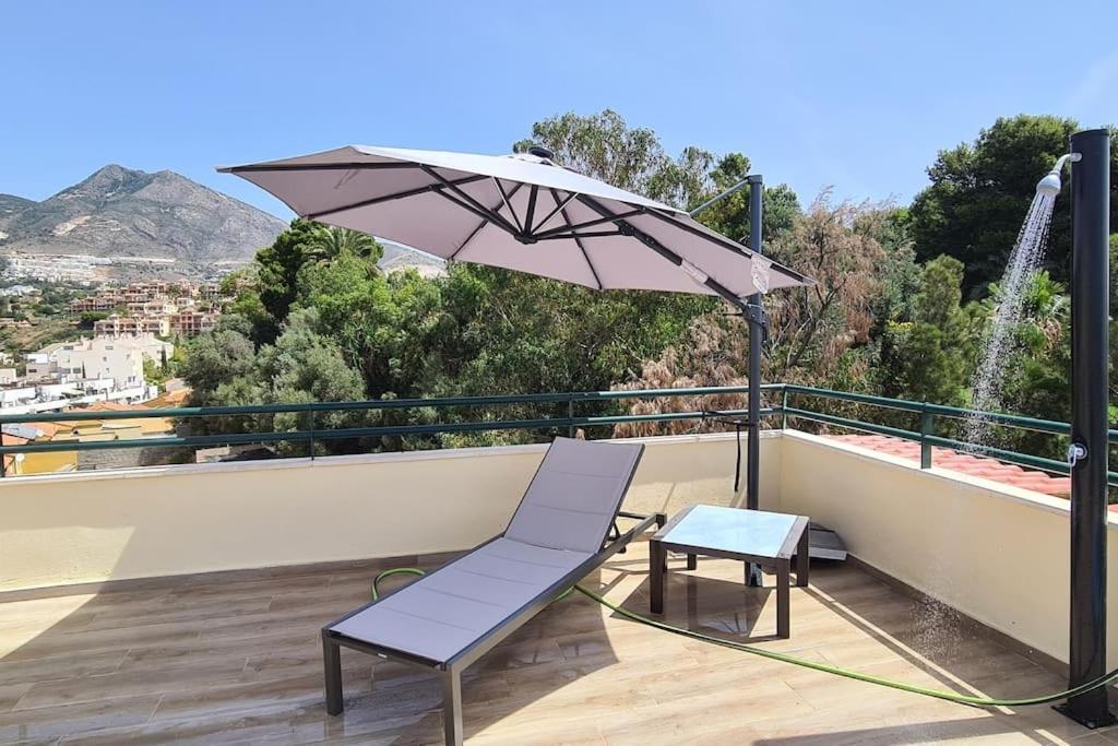 Luxury Penthouse With Sea&Mountain Views & Hot Tub - Tranquility & Rest Apartamento Benalmádena Exterior foto